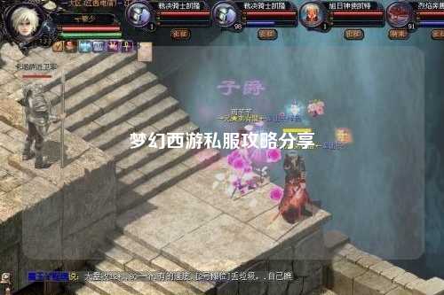夢(mèng)幻西游私服攻略分享