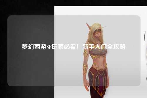 夢(mèng)幻西游SF玩家必看！新手入門(mén)全攻略