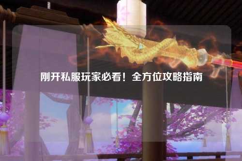 剛開(kāi)私服玩家必看！全方位攻略指南