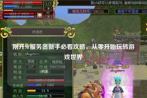 剛開(kāi)SF服務(wù)器新手必看攻略，從零開(kāi)始玩轉游戲世界