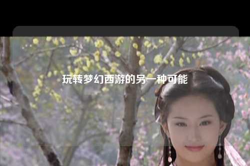 玩轉夢(mèng)幻西游的另一種可能