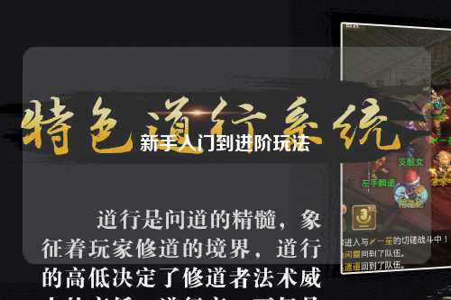 新手入門(mén)到進(jìn)階玩法