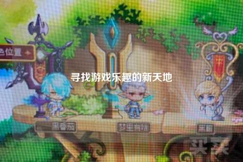 尋找游戲樂(lè )趣的新天地