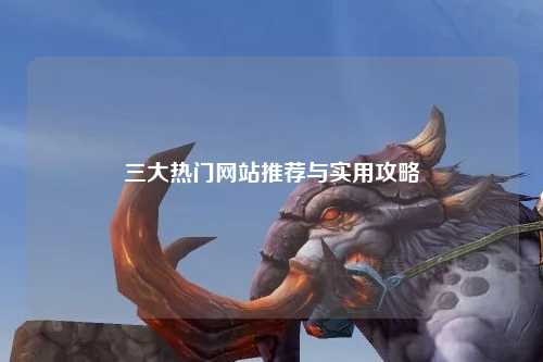 三大熱門(mén)網(wǎng)站推薦與實(shí)用攻略