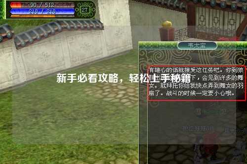 新手必看攻略，輕松上手秘籍