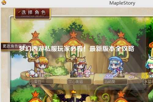 夢(mèng)幻西游私服玩家必看！最新版本全攻略