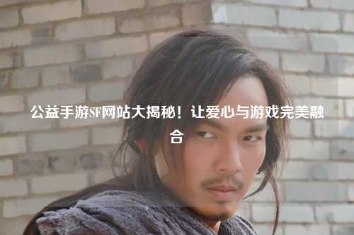 公益手游SF網(wǎng)站大揭秘！讓愛(ài)心與游戲完美融合