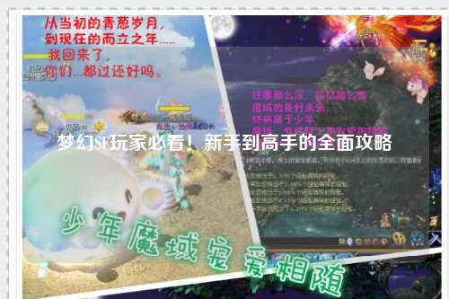 夢(mèng)幻SF玩家必看！新手到高手的全面攻略
