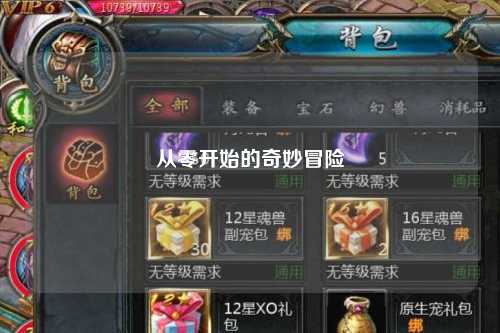 從零開(kāi)始的奇妙冒險