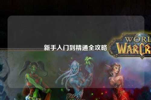新手入門(mén)到精通全攻略