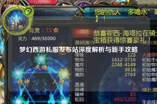 夢(mèng)幻西游私服發(fā)布站深度解析與新手攻略