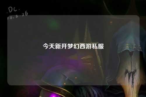 今天新開(kāi)夢(mèng)幻西游私服