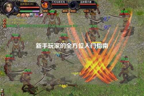 新手玩家的全方位入門(mén)指南