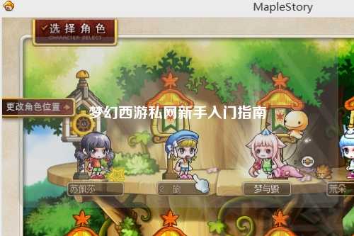 夢(mèng)幻西游私網(wǎng)新手入門(mén)指南