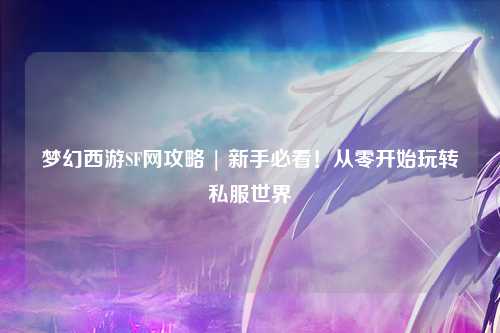 夢(mèng)幻西游SF網(wǎng)攻略 | 新手必看！從零開(kāi)始玩轉私服世界