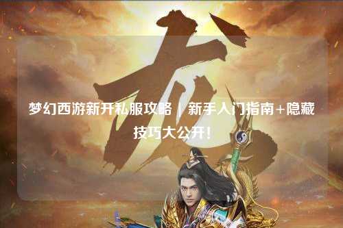夢(mèng)幻西游新開(kāi)私服攻略 | 新手入門指南+隱藏技巧大公開(kāi)！